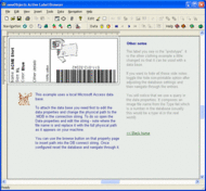 newObjects Active Label Browser screenshot